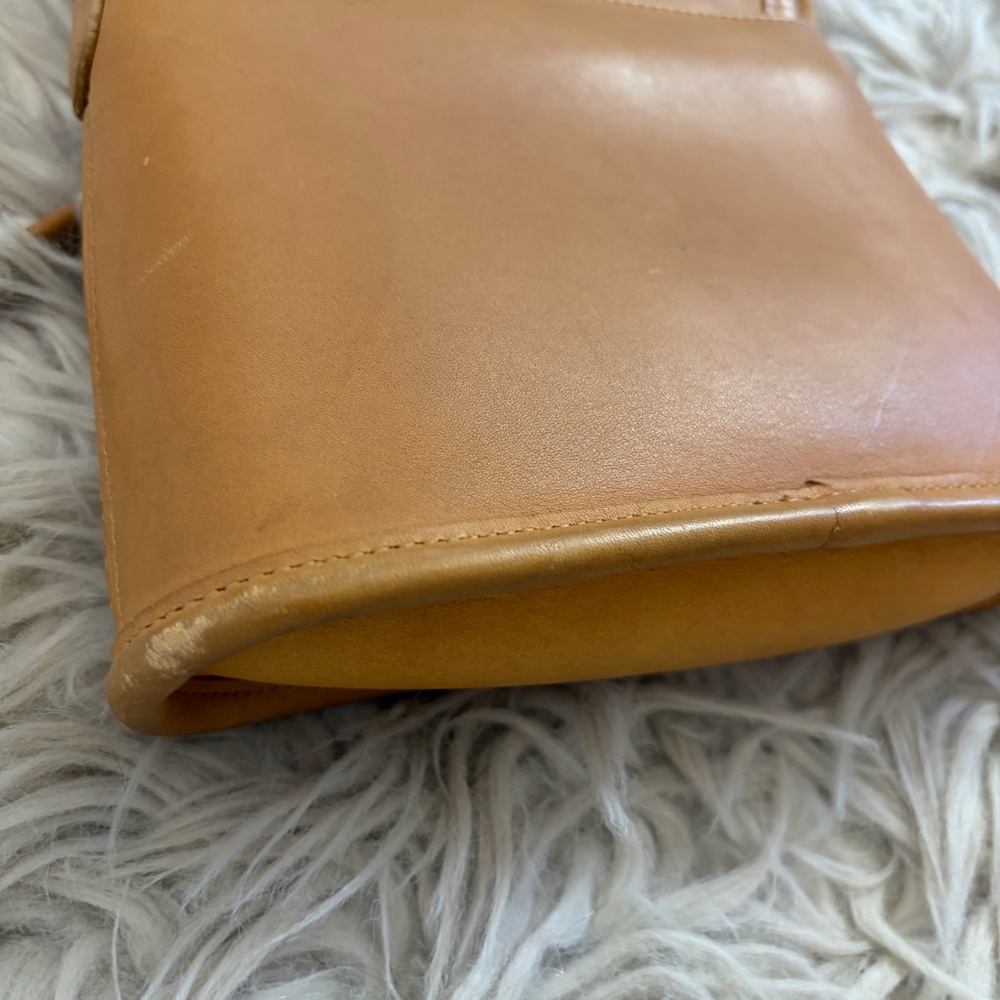 Vintage Coach Camel Tan Tango Crossbody Bag 9049 - Picture 6 of 11